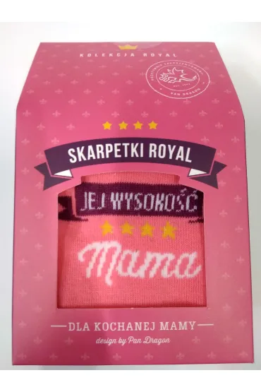 Skarpety royal - jej wysoko�� mama