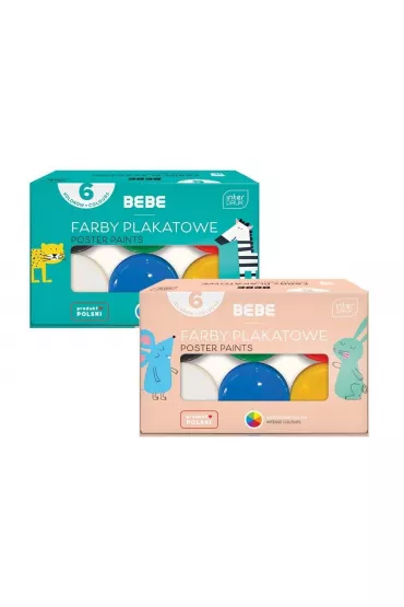 Interdruk Farby plakatowe BB Kids 6 x 20 ml