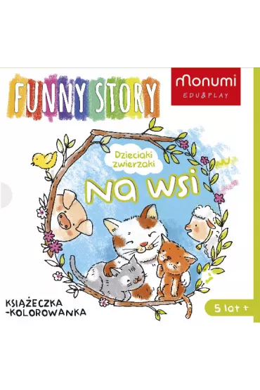 Ksi��eczki harmonijki dzieciaki zwierzaki Na wsi