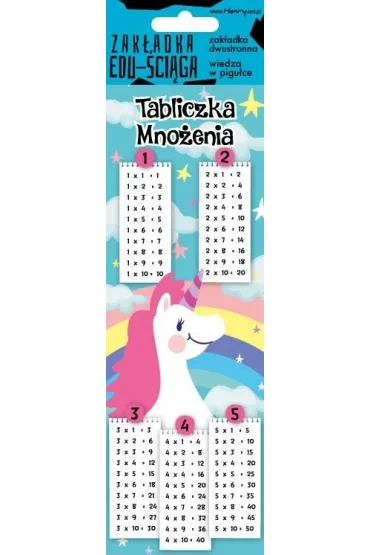 Henry Zak�adka edu-�ci�ga. Tabliczka mno�enia - jednoro�ec