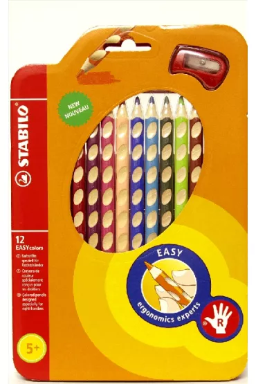 Stabilo Kredki drewniane Easycolors R 12 kolor�w 12 szt.