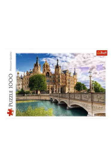 Puzzle 1000 el. Zamek na wyspie Trefl