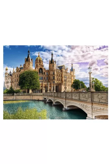 Puzzle 1000 el. Zamek na wyspie Trefl