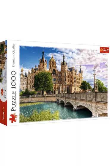 Puzzle 1000 el. Zamek na wyspie Trefl