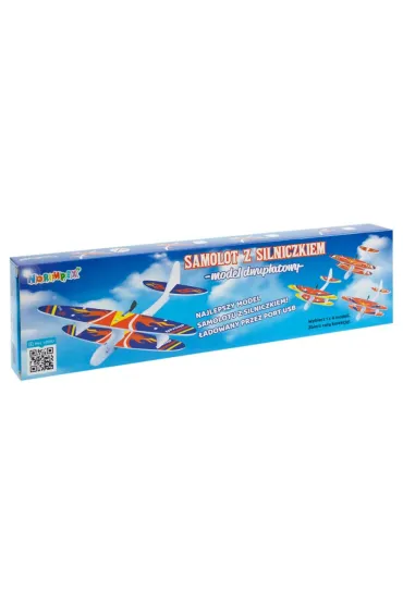 Samolot styropianowy szybowiec z silniczkiem �adowanie przez USB Norimpex