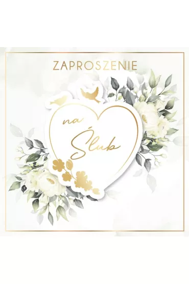 Armin Style Zaproszenie �lubu 5 szt.