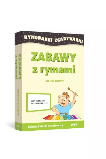 Zabawy z rymami. Rymowanki zgadywanki. Zestaw zielony - El�bieta i Witold Szwajkowscy