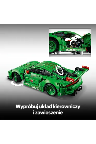 LEGO Technic Samoch�d Porsche 911 GT3 R REXY AO Racing 42224
