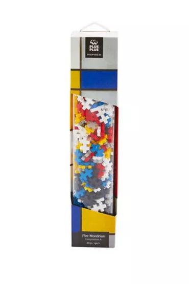 Klocki Plus-Plus Tuba Inspired - Mondrian 72el.