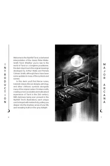 Nightfall Tarot, karty do wr�enia - Amory Abbott