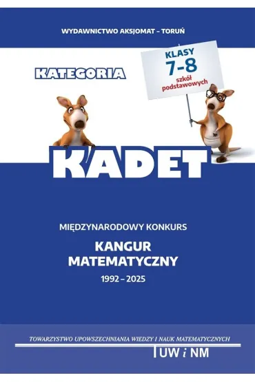 Matematyka z weso�ym kangurem kategoria Kadet 2025