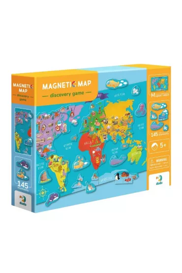 Gra magnetyczna mapa �wiata Dodo