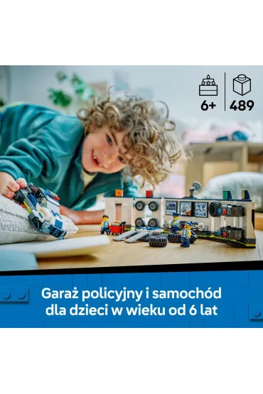 LEGO City Policyjny warsztat tuningowy 60457