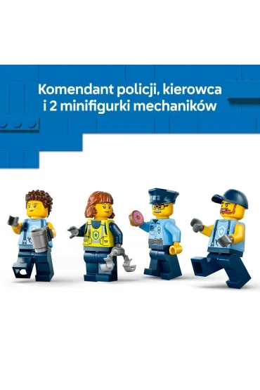 LEGO City Policyjny warsztat tuningowy 60457