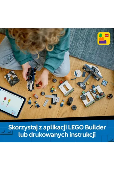 LEGO City Policyjny warsztat tuningowy 60457
