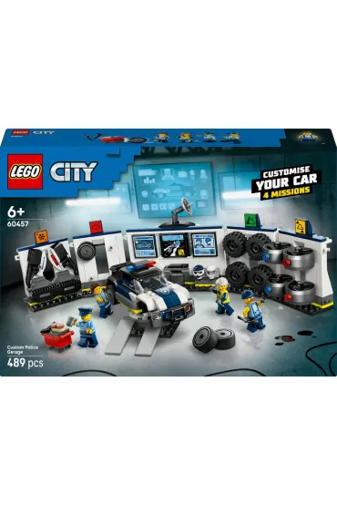 LEGO City Policyjny warsztat tuningowy 60457