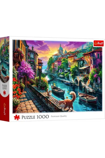 Puzzle 1000 element�w W�oskie Wakacje TREFL 10984
