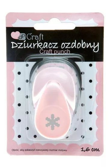 Dalprint Dziurkacz dekoracyjny �nie�ynka 105-007 1.6 cm
