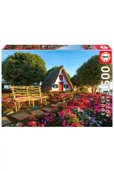 Puzzle 1500 el. Santana, Madera, Portugalia Educa