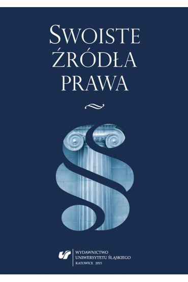 Swoiste źródła prawa