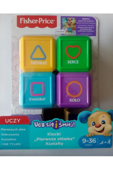 Moje pierwsze s��wka kszta�ty - fisher price * Mattel