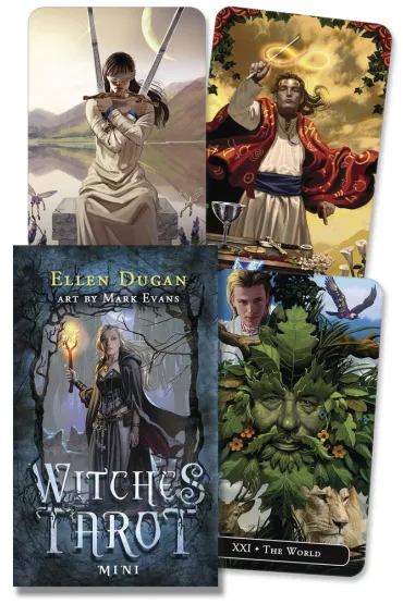 Witches Tarot Mini - Ellen Dugan, Mark  Evans