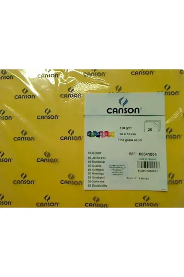 Canson Karton Colorline 50x65 cm, 150g, 25 arkuszy
