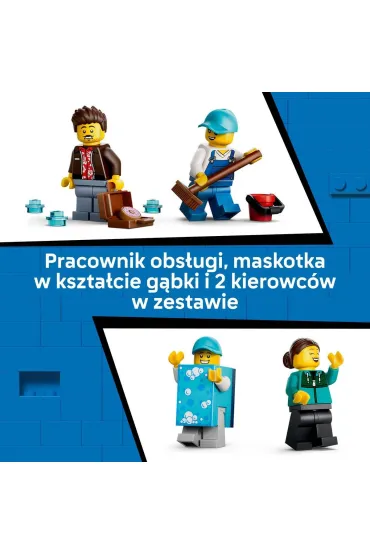 LEGO City Automatyczna myjnia samochodowa 60497