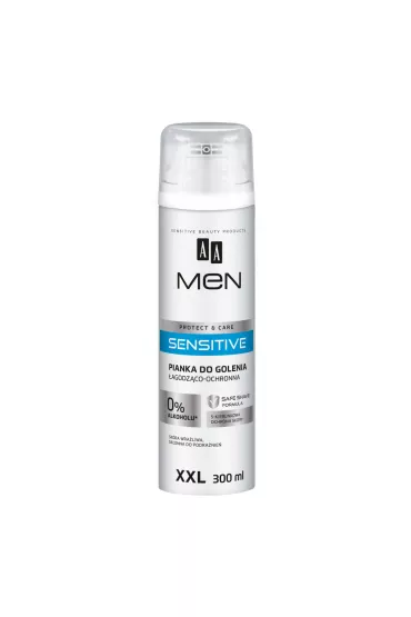 Aa Men Sensitive pianka do golenia agodzco-ochronna 300 ml