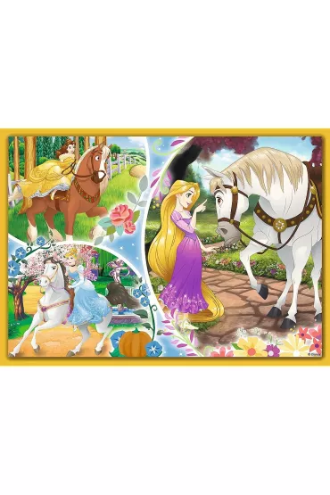 Puzzle 4w1 Szcz�liwy dzie� Trefl