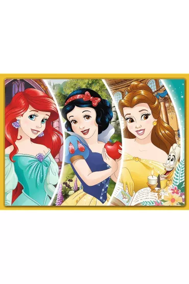 Puzzle 4w1 Szcz�liwy dzie� Trefl