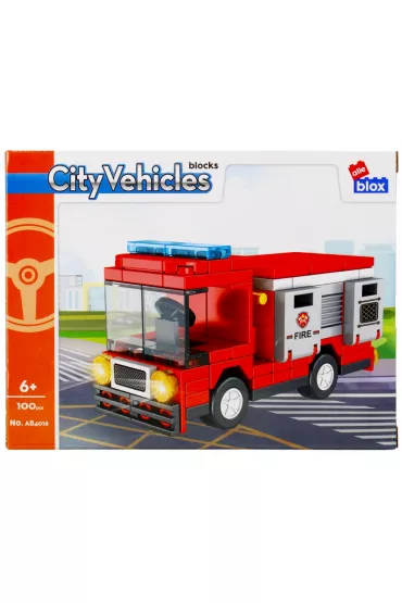 Klocki konstrukcyjne City 100 element�w ALLEBLOX