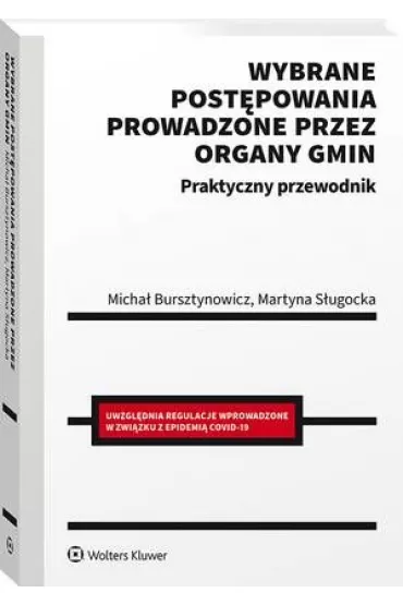 eBook Wybrane postpowania prowadzone przez organy gmin. Praktyczny przewodnik pdf - Micha  Bursztynowicz