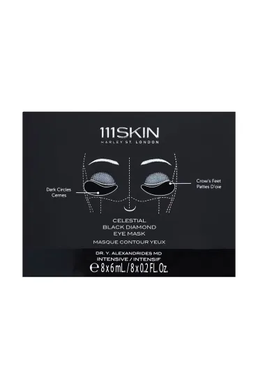 111Skin Celestial Black Diamond Eye Mask maska pod oczy 8 x 6 ml