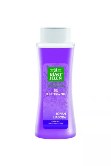 Bia�y Jele� Hipoalergiczny �el pod prysznic z �opianem i jagod� 250 ml