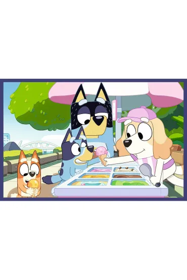 Puzzle 2x24 el. Zabawna Bluey Trefl