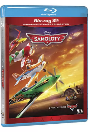 Samoloty (2 Blu-ray) 3D - Hall Klay