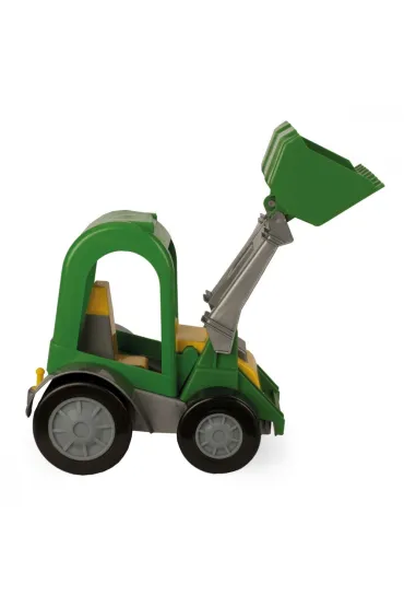Farmer traktor �adowarka z przyczep� Wader