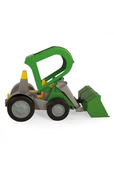 Farmer traktor �adowarka z przyczep� Wader