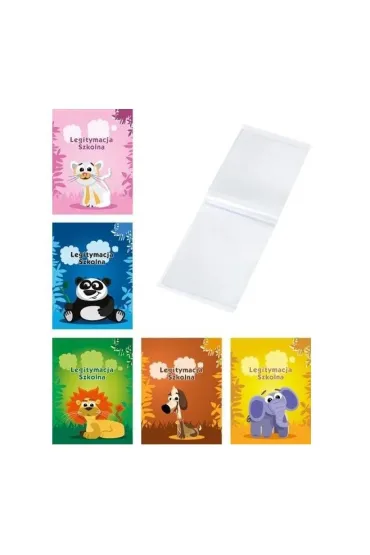 Panta Plast Ok�adka na legitymacj� szkoln� z nadrukiem Kids