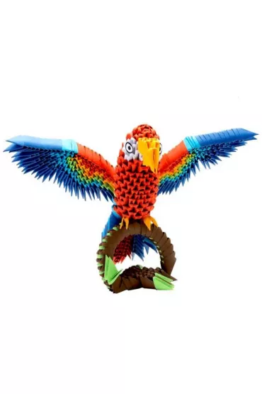 Origami 3D - Papuga/Parrot Alexander