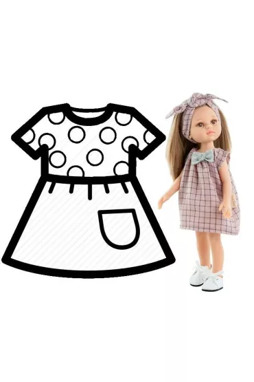Ubranko dla lalek 32cm Paola Reina
