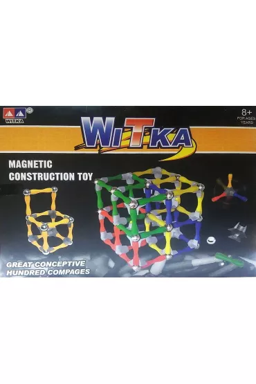 Klocki magnetyczne 120 elem