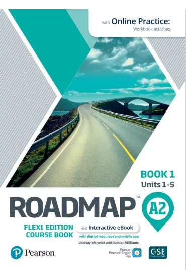 Roadmap A2. Flexi Course Book 1 + Ksi��ka w wersji cyfrowej