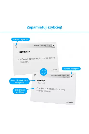Angielski. Fiszki. Matura ustna