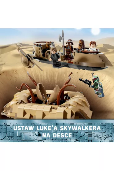 LEGO Star Wars Pustynna barka i jama sarlacca 75396