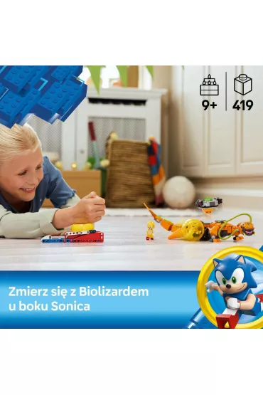 LEGO Sonic the Hedgehog Super Shadow kontra Biolizard 77003
