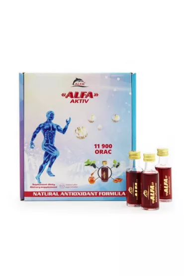 Alfa Aktiv Natural Antioxidant Formula 30 x 20 ml
