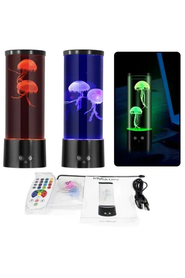 LeanToys Lampka LED z meduzami na baterie MIX