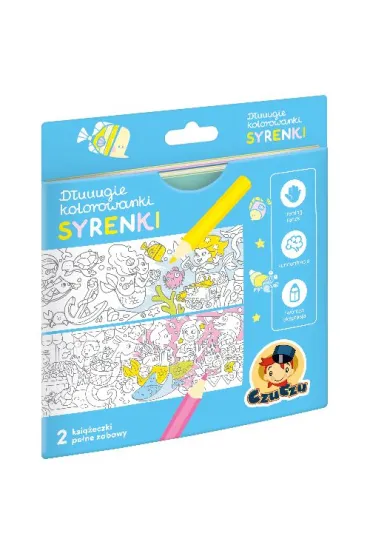 CzuCzu D�uuugie kolorowanki Syrenki 4+